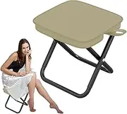 Folding Stool, Portable Camping Stool, Lightweight Folding Stool, Multifunctional Camping Stool, Lightweight Folding Stool for Indoor and Outdoor Use