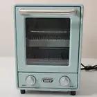 Toffy Oven Toaster Aqua Red White 2-Stage Toaster Slim Retro K-TS4-PA 100V 1000W