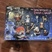 RARE & UNOPENED! NECA The Year Without A Santa Claus 11 Pc PVC Figurine Set