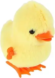 LALADEFIEE Cartoon Animal Clockwork Toy Boys and Girls' Jumping Duck Wind-up Toy for Parties Fun for Boys Girls