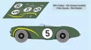 Decals Aston Martin DB3S Le Mans 1958 5 1:32 1:24 1:43 1:18 64 87 slot decals