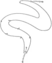 [FrEshn] Nose Ring Women Sexy Rhinestone Dangle Belly Button Chain Navel Piercing Ring Body Jewelry Waist Chain Button Puncture Jewelry Fake Nose Ring (Style : White)
