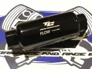 -10 100 Micron Billet Fuel Filter Suit Braided Hose Fuel System V8 E85 Ford Chev