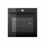 MÅGEBO forced air oven with combined steam, IKEA 500 black
