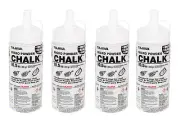 Tajima PLC2-W300 Micro Chalk Ultra-Fine Chalk White 10.5 oz. (4 Pack)