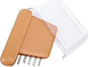 Magnetic Sewing Needle Case, Portable Needle Box with 10 Needles for Quilting, Embroidery, and Hand Sewing Projects Cleverly Divided Interior, Wear and Scratch Resist (#3)