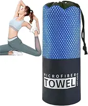 Huvqianu Fast Drying Beach Towel | Quick Dry Microfiber Gym Towel - Workout Gear, Portable Washing Cloth, Camping Accessories, Sandproof For Exercise Fitness