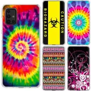 For Samsung Galaxy A54 5G A53 A52 TPU Phone case cover+glass-C5