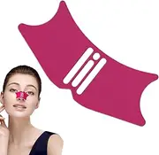 Nose Contour Stencil | Silicone 4 in 1 Nose Shadow Highlighter Eye Liner Lip Template Tool - Multifunctional Makeup Tool, Beginners Friendly Applicator Guide Tool