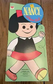 NANCY - A Paper Doll booklet by Whitman 1971 Unused punch out clothing EUC!