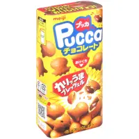 在飛比找momo購物網優惠-【Meiji 明治】PUCCA可可風味餅乾(39g)