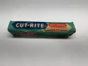 Vintage Scott Cut-Rite Wax Paper 125 Sq foot Roll Box