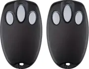 2 Pack Replacement Handheld Chamberlain Liftmaster Motorlift Garage Door Transmitter 94335e | 84335e | Ml700 | Ml500 | Ml850 | Merlin + C945 | C840 Se
