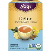 Yogi Tea Herbal Tea Bags DeTox 16 Pack