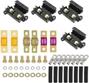 MIDI Fuse Combo Kit – 2x40A, 2x70A, 2x100A Fuses with 4 ANS Holders – Compatible with Redarc BCDC Dual Battery Systems(40/70/100A)