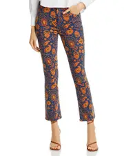 Mother The Hustler Flood Jeans in Henna Happiness