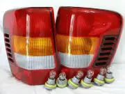 w/6 Bulbs/ 6 Sockets Rear Tail Light Lamps One Pair For 2002-2004 Grand Cherokee (for: Jeep)