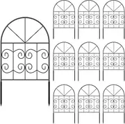 Flower Bed Edging Borders | Garden Fencing Animal Barrier,Decorative Panels Flexible Divider for Outdoor Yard Flower Vegetable Pet Protection