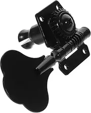 TOYANDONA Guitar Tuning Pegs for Electric Bass 16:1 Ratio Black Easy Install High Precision Tuning