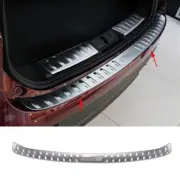Steel Silver Outer Rear Bumper Guard Protector Cover For Jaguar F-Pace 2017-2022 (for: Jaguar)