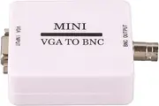 Mini VGA to BNC Converter HD 1920X1080 USB Video Converter for HDTV Monitors TV Computer Video Converter Adapter