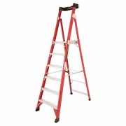 Renegade RIPLAT6 - Fibreglass Platform Ladder 6 Step
