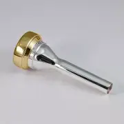 Genuine Stork 24K Gold Rim & Cup Cornet Mouthpiece, 1 NEW! Ships Fast!