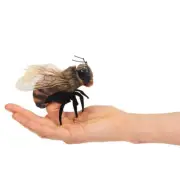 NEW PLUSH SOFT TOY 2790 Folkmanis Mini Bee Finger Puppet 10cm