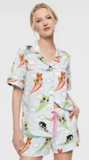 BNWT Peter Alexander Powerpuff Girls Summer Set - SIZE M