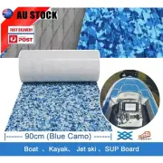 Blue EVA Foam Boat Flooring Sheet Marine Boat Decking Carpet , Non Slip Diamond