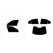 For BMW 3 Series 4-door Saloon E46 1998-05 Full Pre Cut Window Tint Kit Film