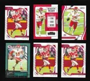 PATRICK MAHOMES II and TRAVIS KELCE 12 CARD LOT - KANSAS CITY CHIEFS! 6 EACH.