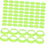 HOMSFOU Visible Extinguisher Parts 100pcs Fire Extinguisher Circle for Bottleneck Luminous Design