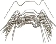 W Type Clips 50pcs Leaf Spring Clips Stainless Steel Nails Greenhouse Glass Fixing