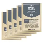 5 x Mangrove Jack's M36 Liberty Bell Ale Beer Yeast 10g Home Brew Sachet