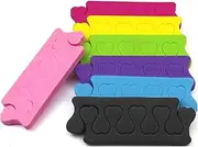 3Pcs Toe Spacers Soft Pedicure Disposable Toenail Separators Divider For Toe Nails