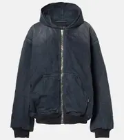 [Balenciaga] Balenciaga Cotton bomber jacket AU 12 blue