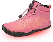 Barefoot Hiking Shoes - Winter Shoes for Men - Waterproof Quick Drying Barefoot Shoes Men Women Wide Toe Box Winter Trainer Minimalist Zero Drop Sole Boots Sneakers Puchen