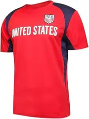 [Icon Sports] U.S. Soccer Federation USMNT Adult Game Day Soccer Jersey T-Shirt