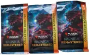 3 (Three) - Magic the Gathering Ravnica Remastered Collector Booster Packs MTG