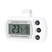 Digital Refrigerator Freezer Thermometer Hook Fridge Large LCD Display