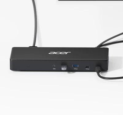 Acer 15-In-1 Triple Display USB C Docking Station(Odk480), Thunderbolt 4/3 Displ