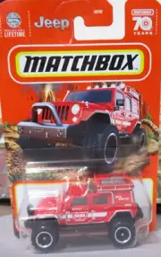 Matchbox 1-100 series #42 Jeep Wrangler Warn Superlift 1:64 scale diecast