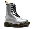 Dr Martens 8 Hole 1460 Chrome Vegan Silver 24865040 Classic Doc
