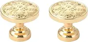 Brass Cabinet Pulls 2 Pack Cabinet Door Handle Cabinet Wardrobe Door Shoe Cabinet Wine Cabinet Gold Handle Small
