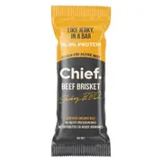 Organic Chief Beef Brisket Grass Fed Beef Bar - Smokey BBQ 40g - Fresh, healthy organic delivery | Doorstep Organics
