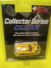AFX RACEMASTERS FORD GT40 MKIV #2 LEMANS YLW/BLK STRIPES MEGA G SUPER G MOC