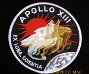 APOLLO 13 XIII NASA Patch ASTRONAUT MOON CREW TOM HANKS PIN UP Pegasus GIFT WOW