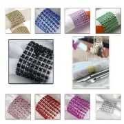 Acrylic Diamante Napkin Ring Wedding Party Dinner Table Serviette Napkins Holder