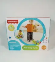 Fisher- Price Pull Along Turtle Toddlers Leaning Toy